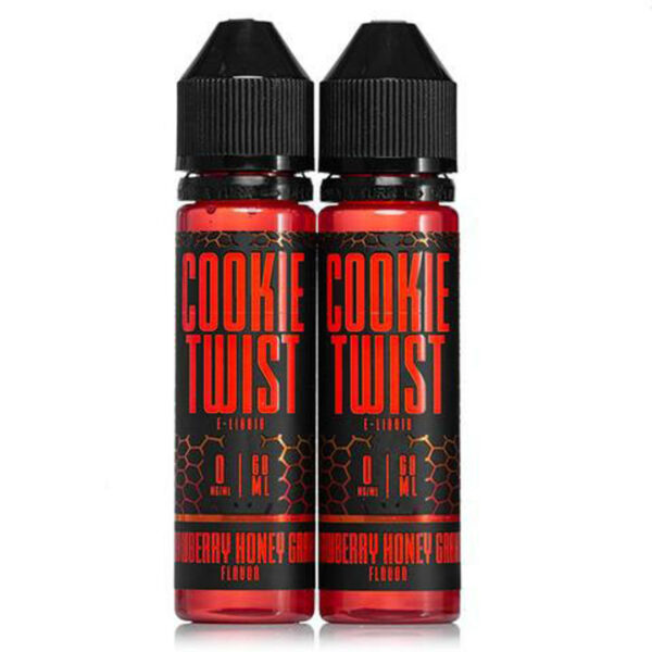 Twisted Ejuice Cookie Twist Stawberry Honey Graham 60ml